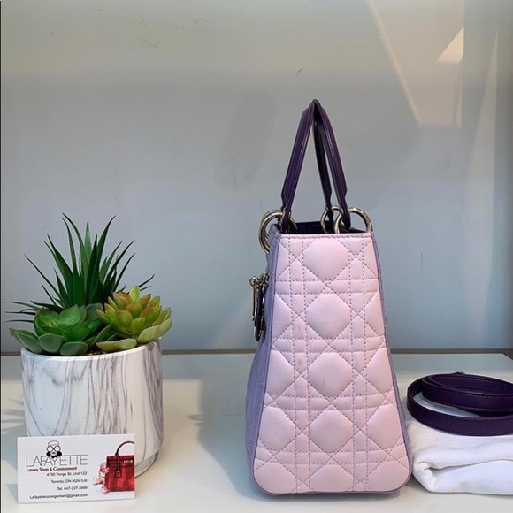 Dior Medium Lady Dior Lambskin - Picture 2 of 4